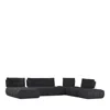 Giuseppe Nicoletti Ballare 6 Piece Sectional In Gray