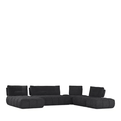 Giuseppe Nicoletti Ballare 6 Piece Sectional In Gray