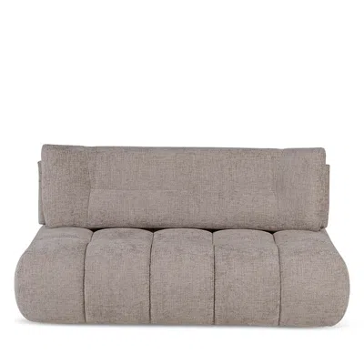 Giuseppe Nicoletti Ballare Armless Loveseat In Baobab  - Grigio