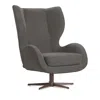 Giuseppe Nicoletti Capitano Swivel Chair In Capriccio  Ecru