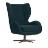 Giuseppe Nicoletti Capitano Swivel Chair In Capriccio  Verde
