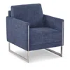 Giuseppe Nicoletti Coco Lounge Chair In Blue