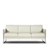 Giuseppe Nicoletti Coco Sofa - Exclusive In Torello  Bianco Puro/polished Stainless 