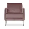 Giuseppe Nicoletti Coco Velvet Brass Chair In Dubai  Rosa/brass