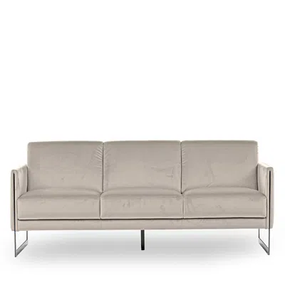 Giuseppe Nicoletti Coco Velvet Sofa In Dubai  Amaranto - Stainless Steel