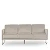Giuseppe Nicoletti Coco Velvet Sofa In Dubai  Grigio - Stainless Steel