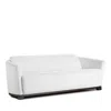 Giuseppe Nicoletti Hollister Maxi Leather Sofa In Bull  Puro White
