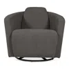 Giuseppe Nicoletti Hollister Swivel Chair In Ecru