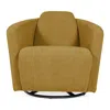 Giuseppe Nicoletti Hollister Swivel Chair In Giallo