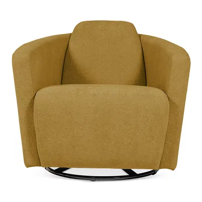Giuseppe Nicoletti Hollister Swivel Chair In Giallo
