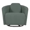 Giuseppe Nicoletti Hollister Swivel Chair In Menta