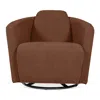 Giuseppe Nicoletti Hollister Swivel Chair In Ocra