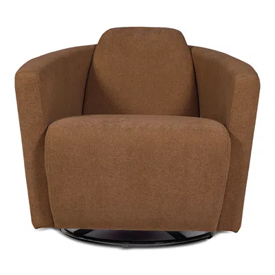 Giuseppe Nicoletti Hollister Swivel Chair In Ruggine