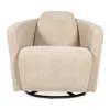 Giuseppe Nicoletti Hollister Swivel Chair In Sabbia