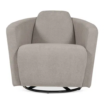 Giuseppe Nicoletti Hollister Swivel Chair In Tortora