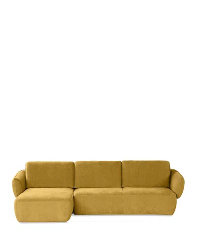 Giuseppe Nicoletti Luna 2 Piece Sectional In Capriccio  - Giallo