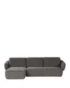 Giuseppe Nicoletti Luna 2 Piece Sectional In Capriccio  - Grigio