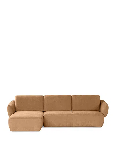Giuseppe Nicoletti Luna 2 Piece Sectional In Capriccio  - Ruggine