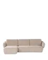 Giuseppe Nicoletti Luna 2 Piece Sectional In Capriccio  - Sabbia
