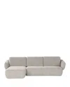 Giuseppe Nicoletti Luna 2 Piece Sectional In Capriccio  - Tortora