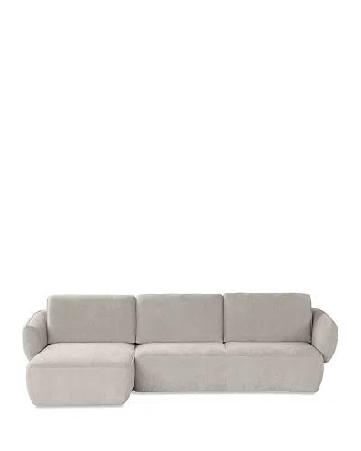 Giuseppe Nicoletti Luna 2 Piece Sectional In Capriccio  - Tortora
