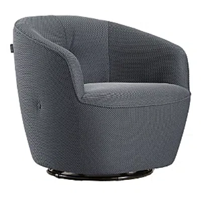 Giuseppe Nicoletti Maglia Swivel Chair In Texture 3d-8349-18 Grigio Chairo