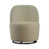 Giuseppe Nicoletti Mondo Swivel In Bull  Tortora