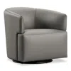 Giuseppe Nicoletti Nicoletti Capri Swivel Chair - Exclusive In Bull  Tortora