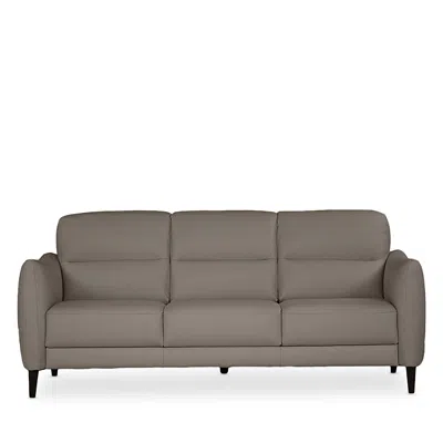 Giuseppe Nicoletti Noto Three Seat Leather Sofa In Bull  - Biscotto