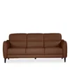 Giuseppe Nicoletti Noto Three Seat Leather Sofa In Bull  - Cognac