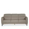 Giuseppe Nicoletti Noto Three Seat Leather Sofa In Bull  - Fango