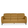 Giuseppe Nicoletti Noto Three Seat Leather Sofa In Bull  - Senape