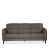 Giuseppe Nicoletti Noto Three Seat Leather Sofa In Bull  - Taupe