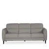 Giuseppe Nicoletti Noto Three Seat Leather Sofa In Bull  - Tortora