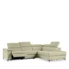 Giuseppe Nicoletti Nuccio Power Reclining Sectional In Torello  Ice