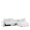 Giuseppe Nicoletti Nuccio Power Reclining Sectional In Torello  Puro White