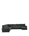 Giuseppe Nicoletti Paradiso 6 Piece Sectional In Baobab  - Verde