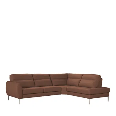 Giuseppe Nicoletti Parisi Sectional Sofa In Torello  Cognac