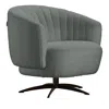 Giuseppe Nicoletti Punto Swivel Chair In Holly  Tortora