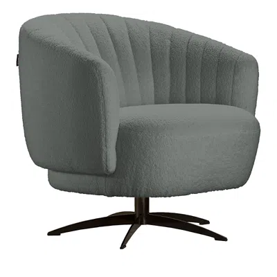 Giuseppe Nicoletti Punto Swivel Chair In Holly  Tortora