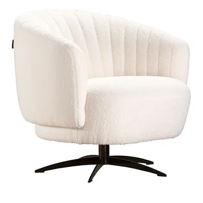Giuseppe Nicoletti Punto Swivel Chair In Holly  Verde Bottiglia