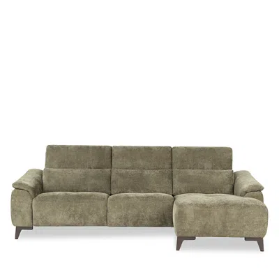 Giuseppe Nicoletti Riposto 3 Piece Fabric Motion Sectional