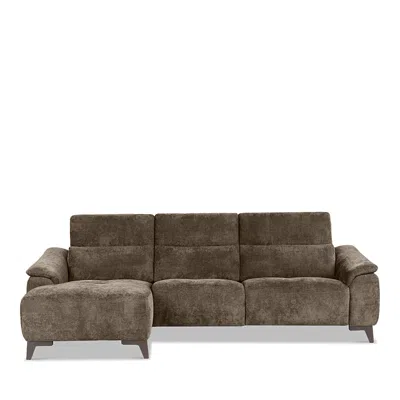 Giuseppe Nicoletti Riposto 3 Piece Fabric Motion Sectional