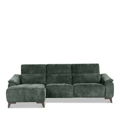 Giuseppe Nicoletti Riposto 3 Piece Fabric Motion Sectional