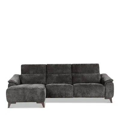 Giuseppe Nicoletti Riposto 3 Piece Fabric Motion Sectional