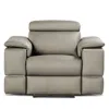 Giuseppe Nicoletti Ronaldo Power Reclining Chair In Bull  Ice