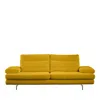 Giuseppe Nicoletti Sabrina Adjustable Sofa In Teddy Giallo