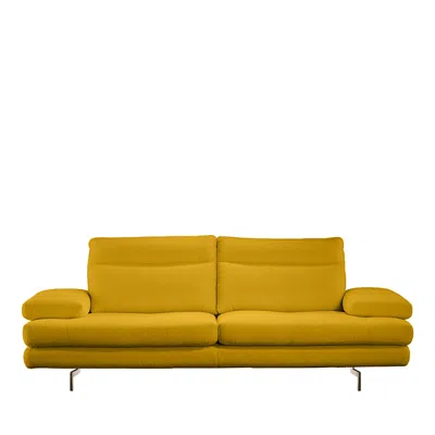 Giuseppe Nicoletti Sabrina Adjustable Sofa In Teddy Giallo