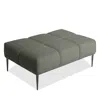Giuseppe Nicoletti Soprano Rectangle Ottoman In Baobab -muschio