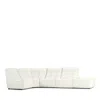Giuseppe Nicoletti Trattino 5 Piece Power Reclining Sectional In Riccio  Bianco